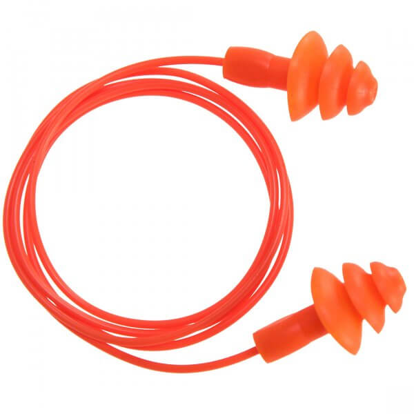 Reusable Corded TPR Ear Plugs